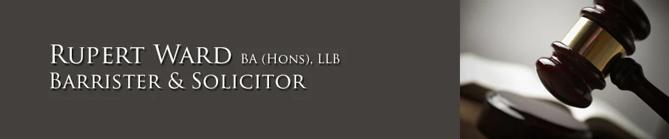 Rupert Ward, Barrister